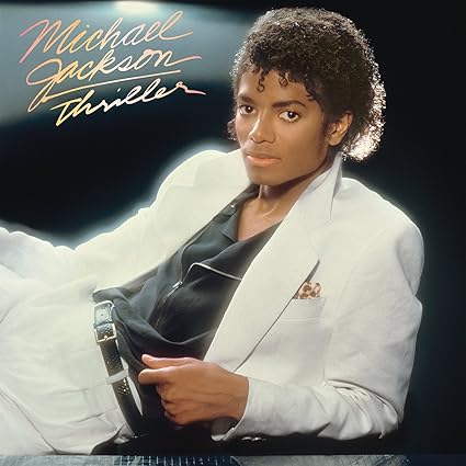 Portada del disco de vinilo `Thriller´ de Michael Jackson