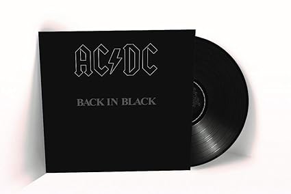 Vinilo Back in Black de ACDC