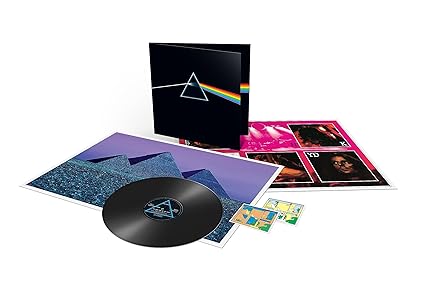 Vinilo del álbum The Dark Side of the Moon (edición 50 aniversario) del grupo Pink Floyd