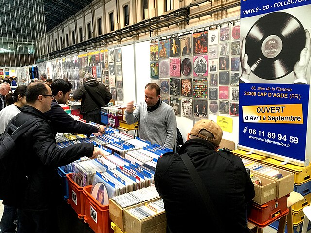 Feria del vinilo de Barcelona en 2016